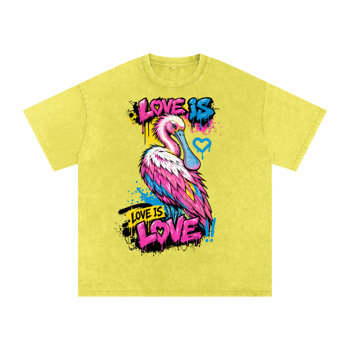 Love is Love is Love!! - Pride Birds - Pansexual
