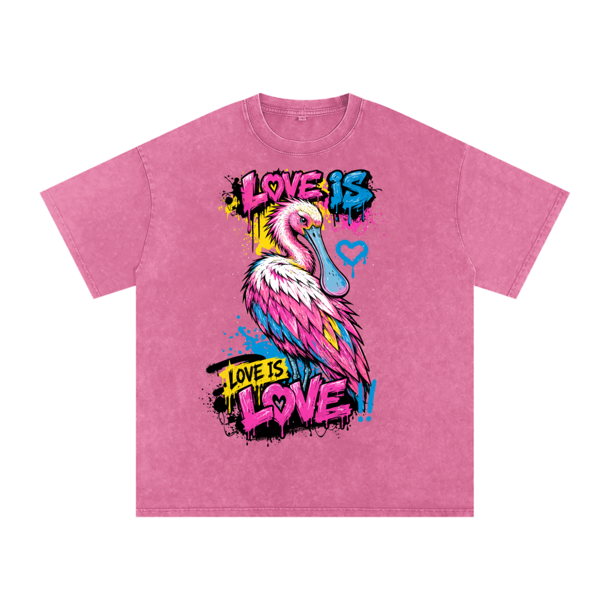 Love is Love is Love!! - Pride Birds - Pansexual