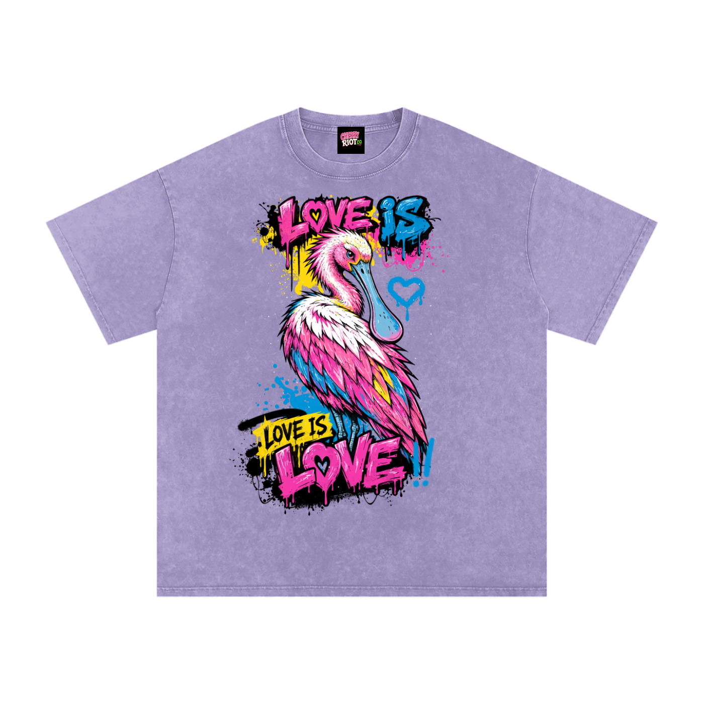 Love is Love is Love!! - Pride Birds - Pansexual