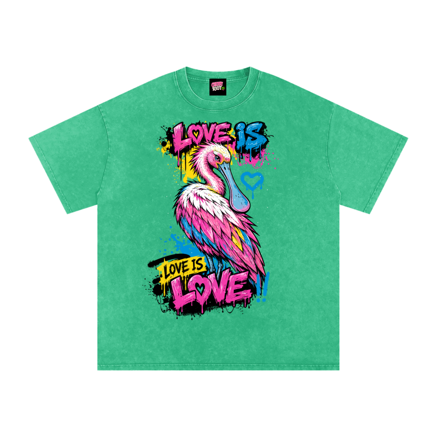 Love is Love is Love!! - Pride Birds - Pansexual