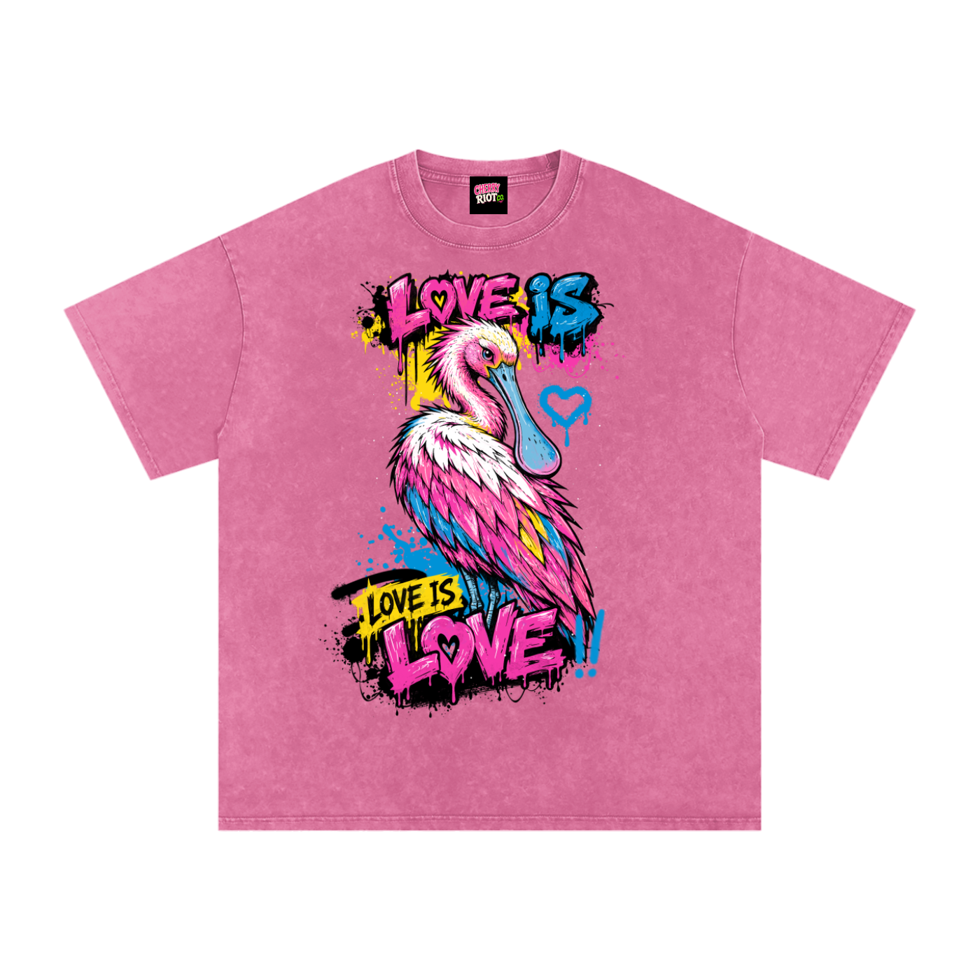 Love is Love is Love!! - Pride Birds - Pansexual
