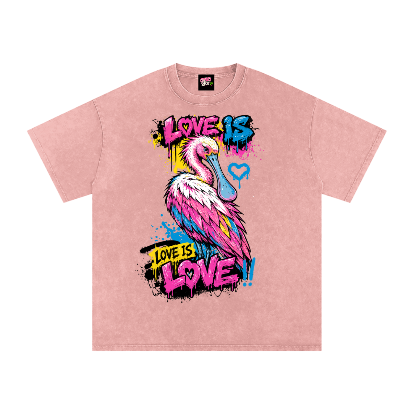 Love is Love is Love!! - Pride Birds - Pansexual