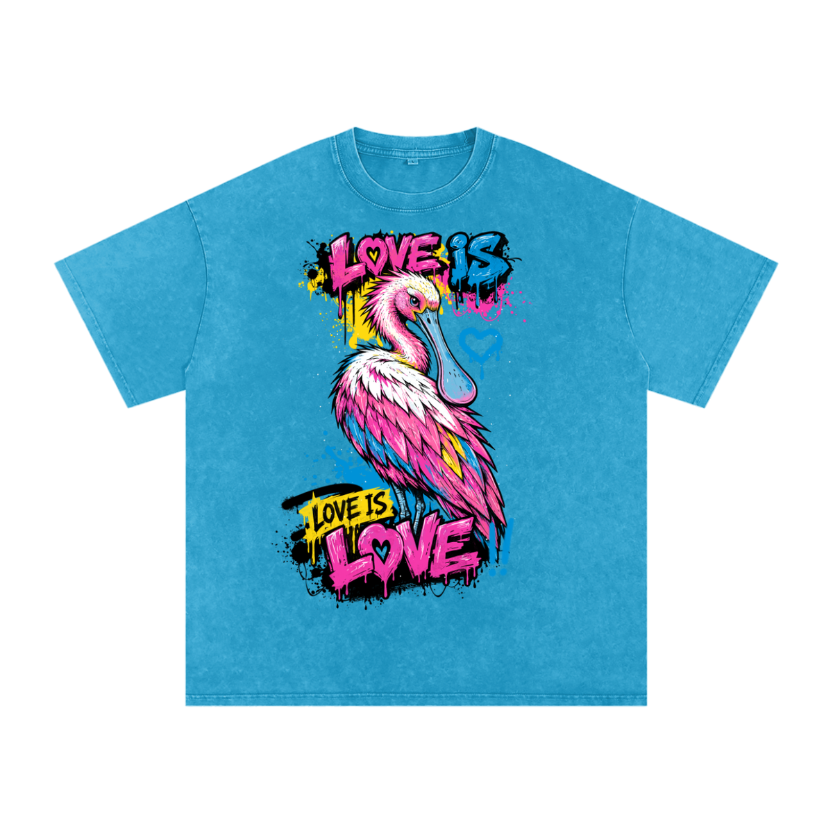 Love is Love is Love!! - Pride Birds - Pansexual