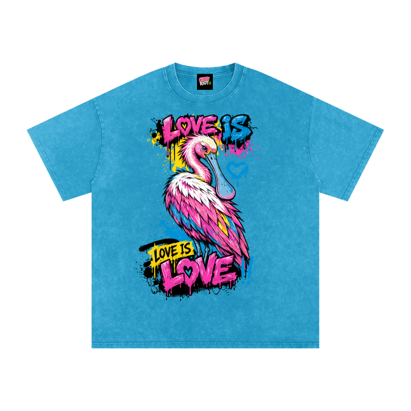 Love is Love is Love!! - Pride Birds - Pansexual
