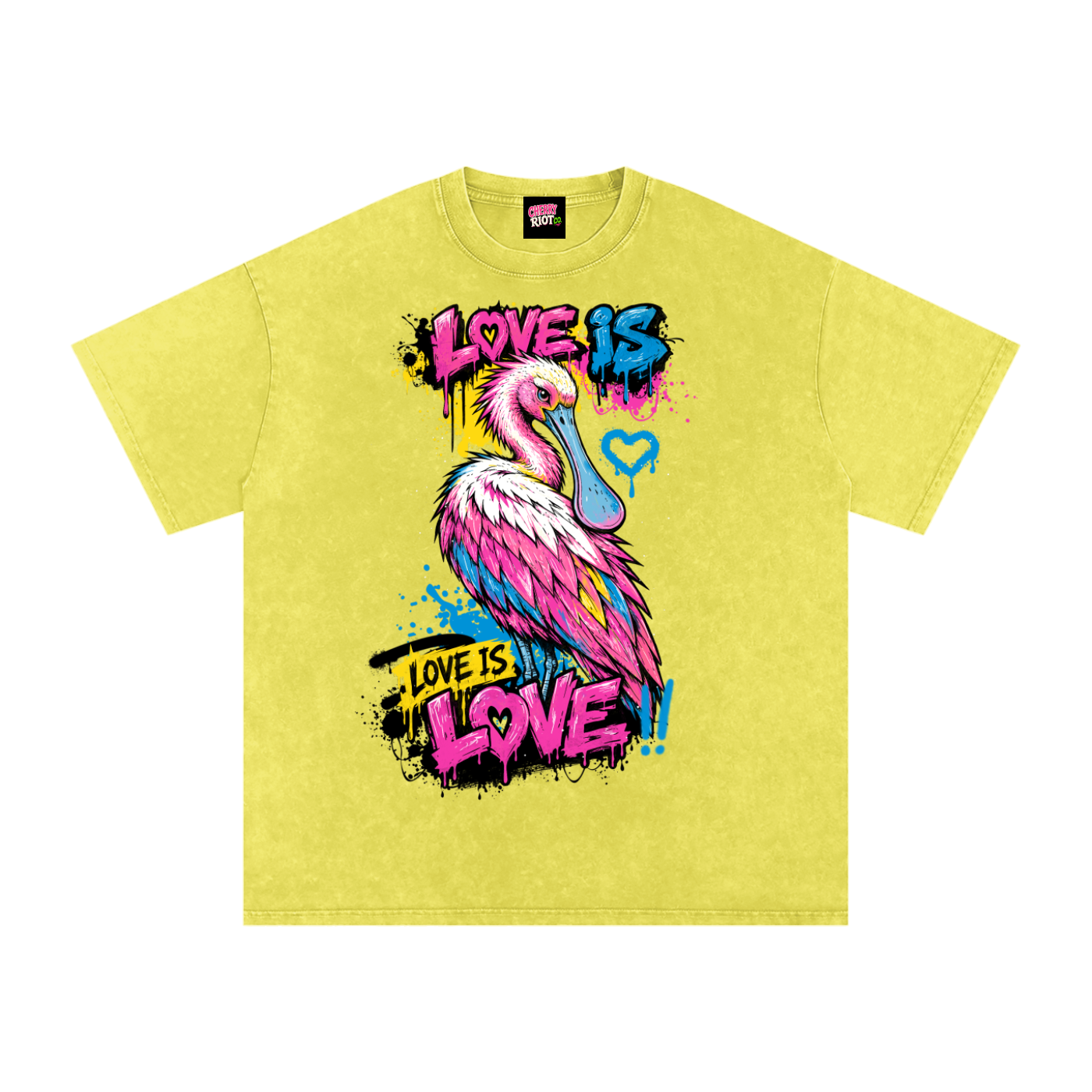 Love is Love is Love!! - Pride Birds - Pansexual