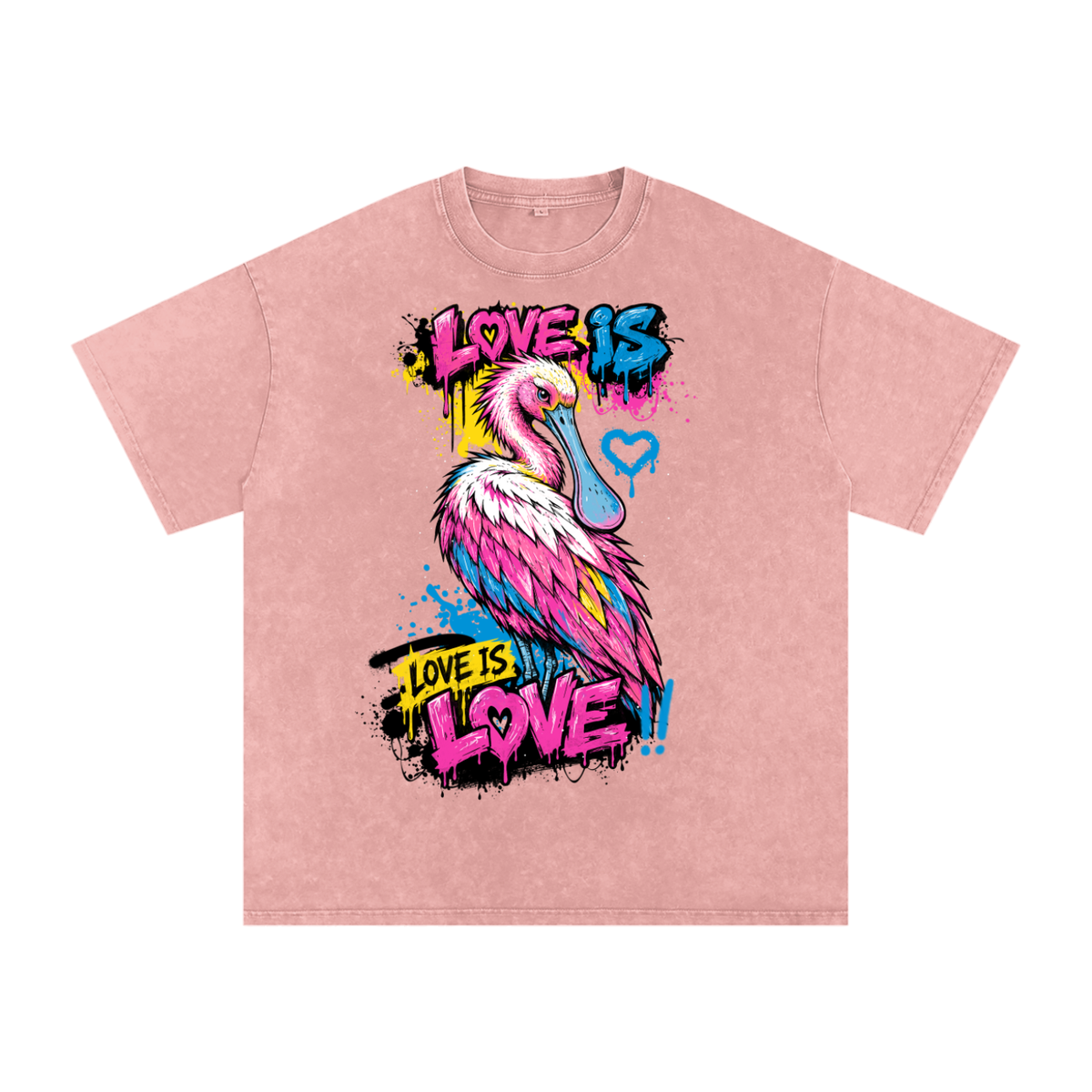Love is Love is Love!! - Pride Birds - Pansexual