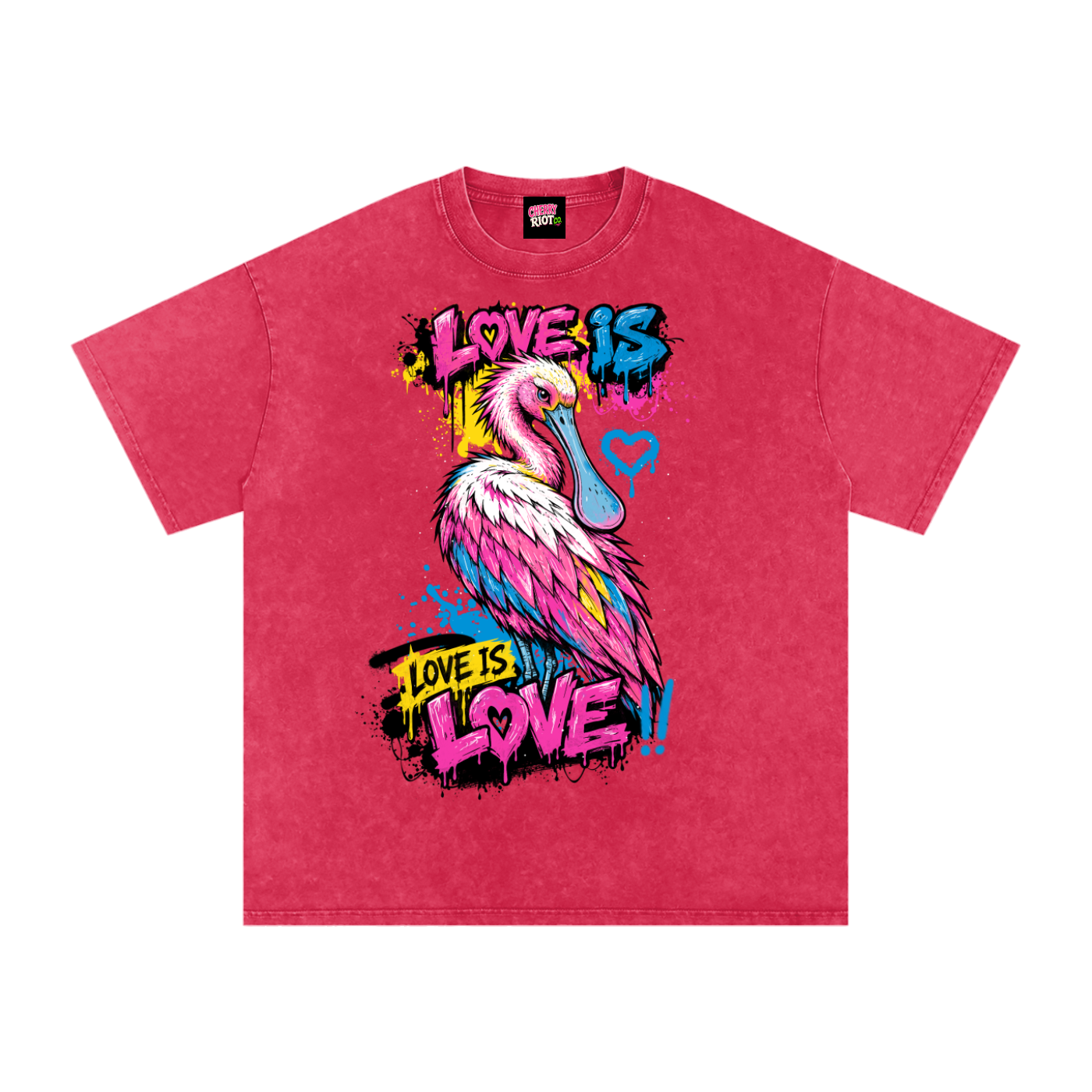 Love is Love is Love!! - Pride Birds - Pansexual
