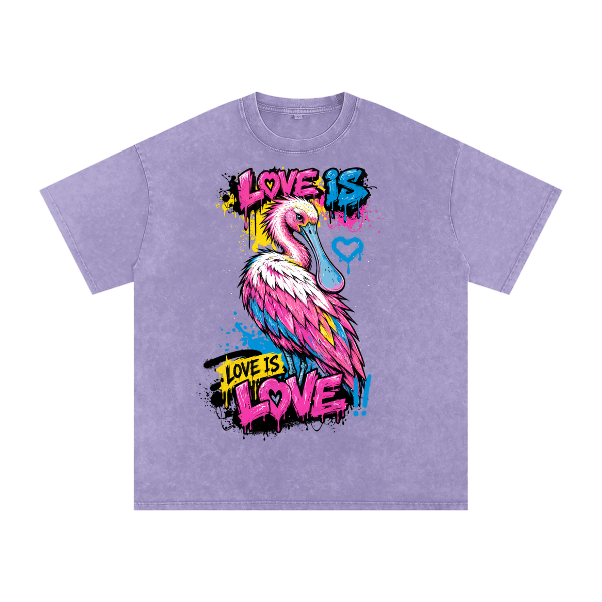 Love is Love is Love!! - Pride Birds - Pansexual
