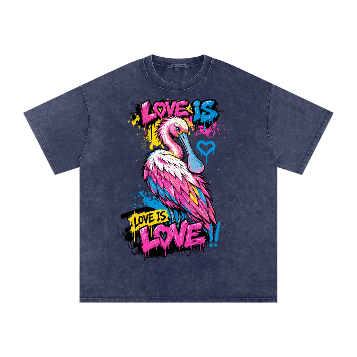 Love is Love is Love!! - Pride Birds - Pansexual