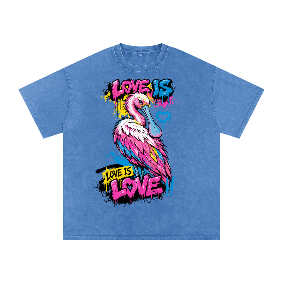 Love is Love is Love!! - Pride Birds - Pansexual