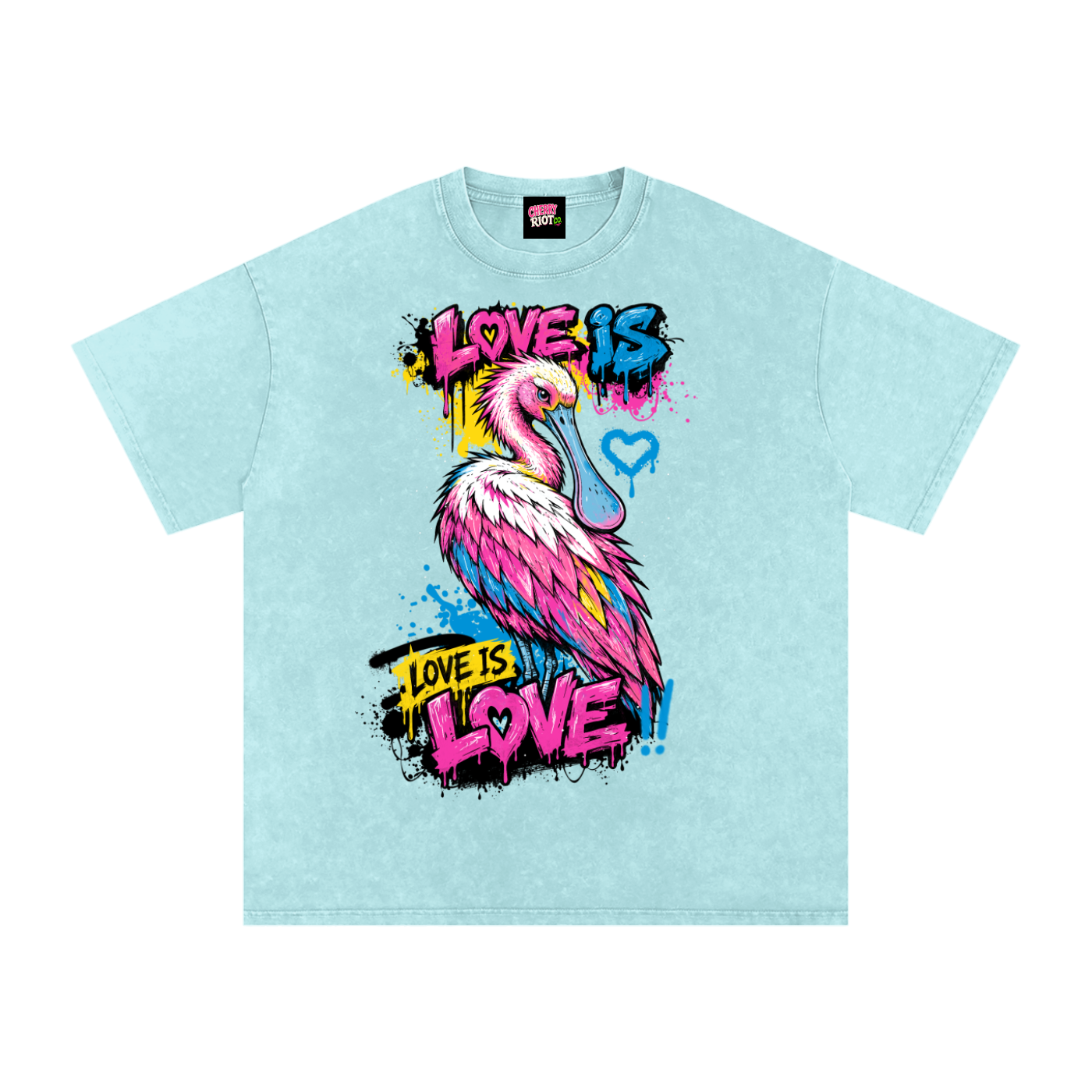 Love is Love is Love!! - Pride Birds - Pansexual