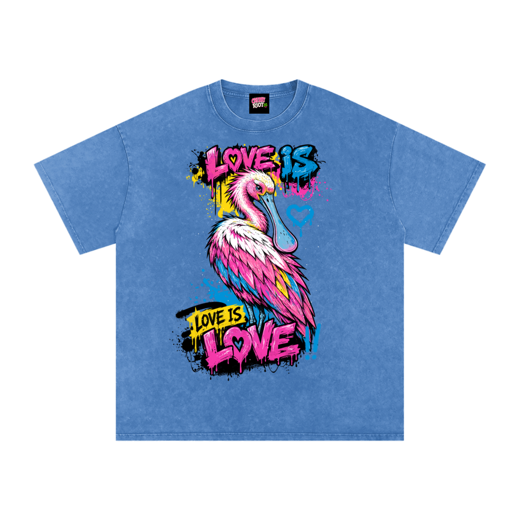 Love is Love is Love!! - Pride Birds - Pansexual